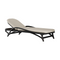 Adjustable Varnished Teak Outdoor Lounger | Morpho By Tomorrowland Zen | Oroa.com