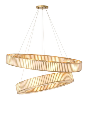Circular Glass Panes Chandelier | Eichholtz Monari | Oroa.com
