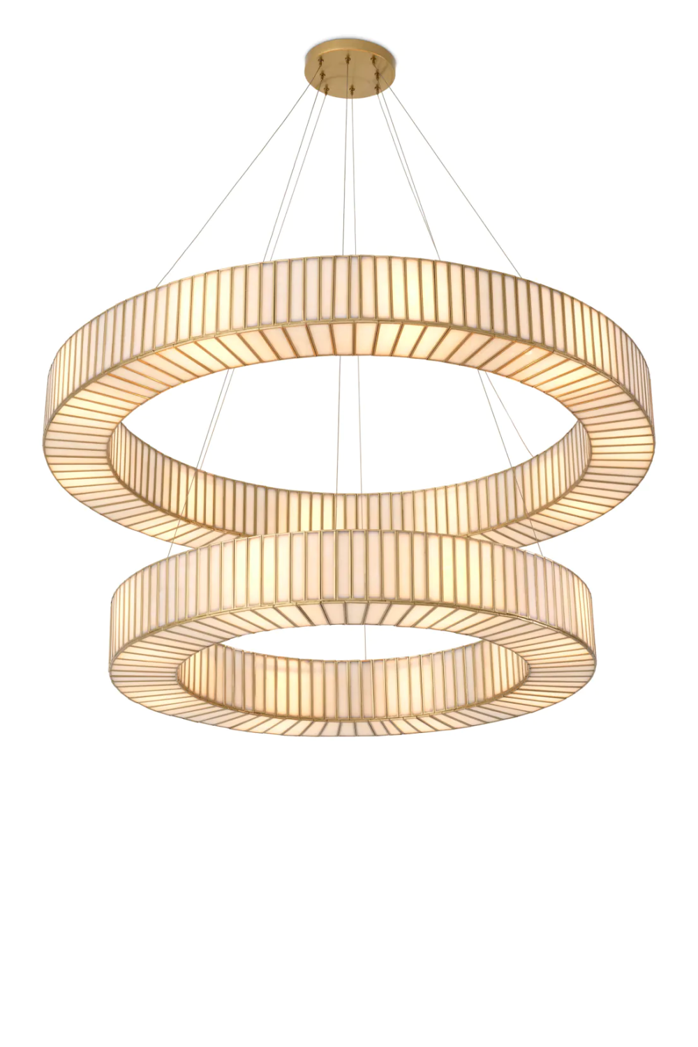 Circular Glass Panes Chandelier | Eichholtz Monari | Oroa.com