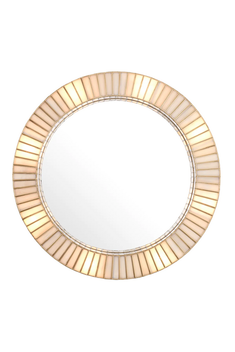 Antique Brass Artisan Mirror | Mirror Monari | Oroa.com