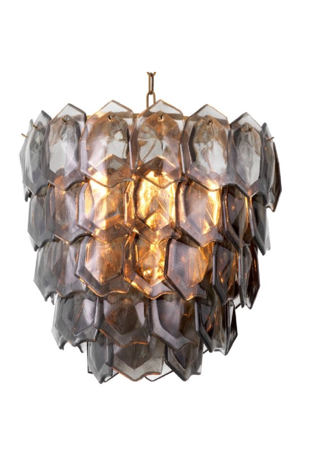 Handmade Glass Tiered Chandelier | Eichholtz Elias | Oroa.com