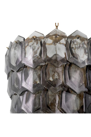 Handmade Glass Tiered Chandelier | Eichholtz Elias | Oroa.com