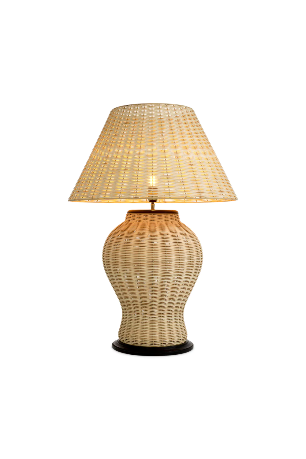 Natural Rattan Table Lamp | Eichholtz Dupoint | Oroa.com