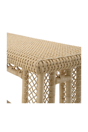 Rectangular Rattan Console Table | Eichholtz Saba | Oroatrade.com