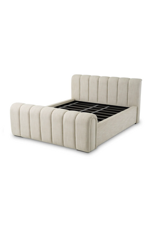 Beige Upholstered Bed Frame | Eichholtz Kayden | Oroa.com