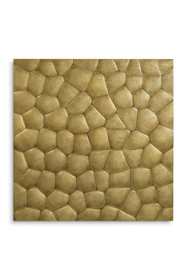 Vintage Brass Snakeskin Wall Object | Eichholtz Maximus | Oroa.com