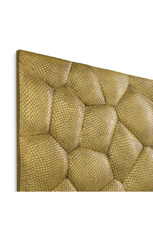Vintage Brass Snakeskin Wall Object | Eichholtz Maximus | Oroa.com