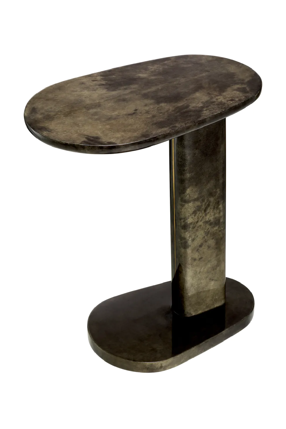 Goat Leather Side Table | Eichholtz Manuel | Oroatrade.com