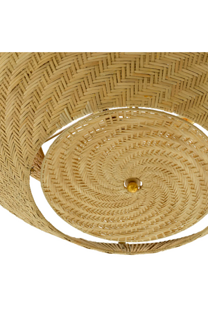 Dual-Layer Rattan Chandelier | Eichholtz Tavira | Oroa.com
