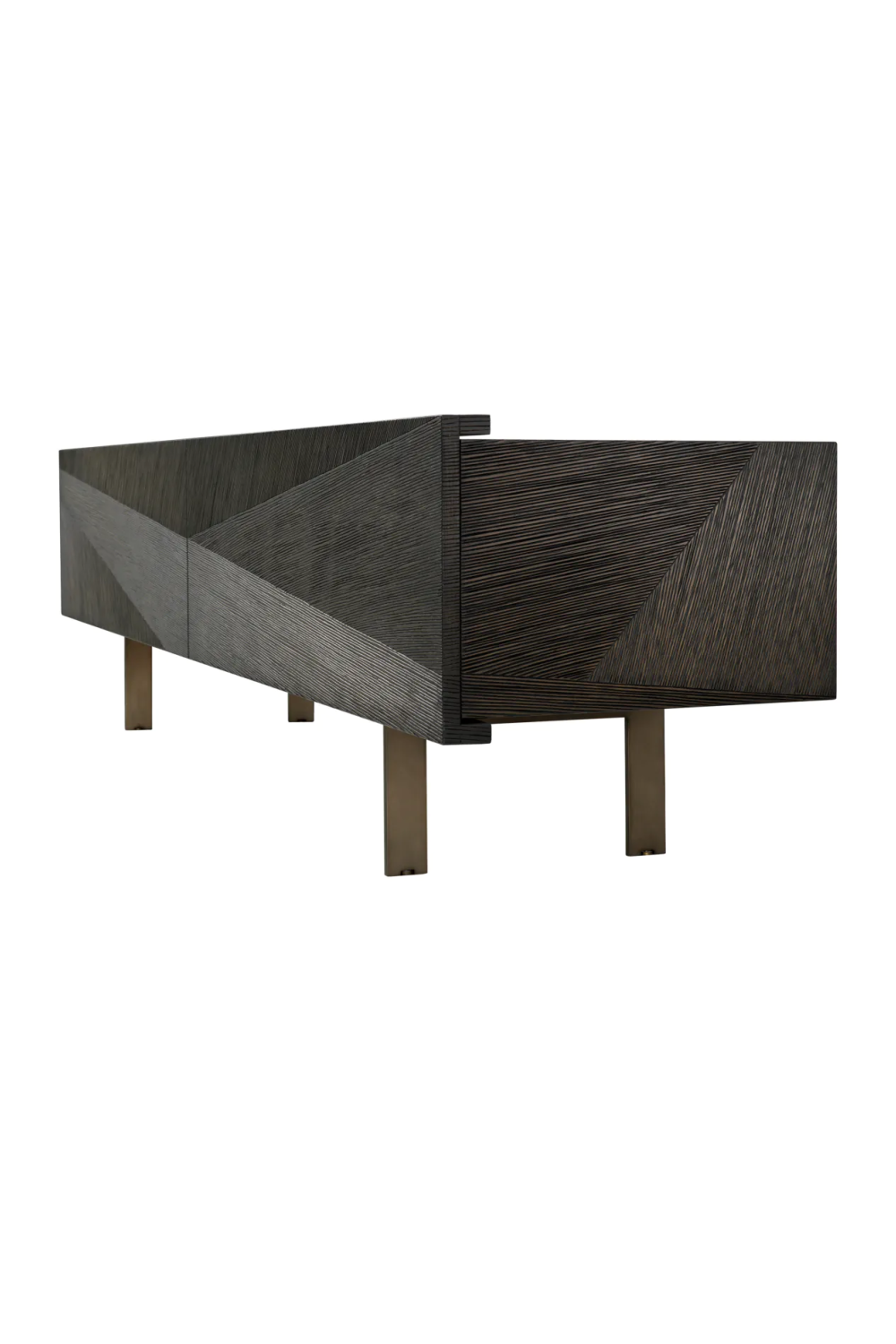 Mocha Oak 2-Drawer TV Cabinet | Eichholtz San Martin | Oroa.com