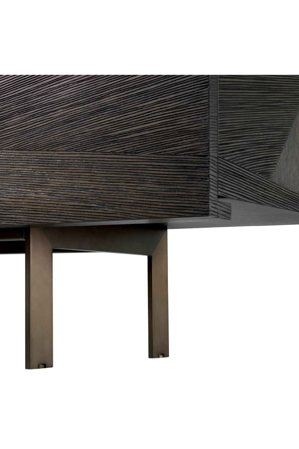 Mocha Oak 2-Drawer TV Cabinet | Eichholtz San Martin | Oroa.com