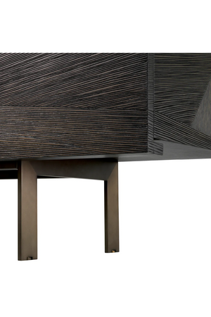 Mocha Oak 2-Drawer TV Cabinet | Eichholtz San Martin | Oroa.com