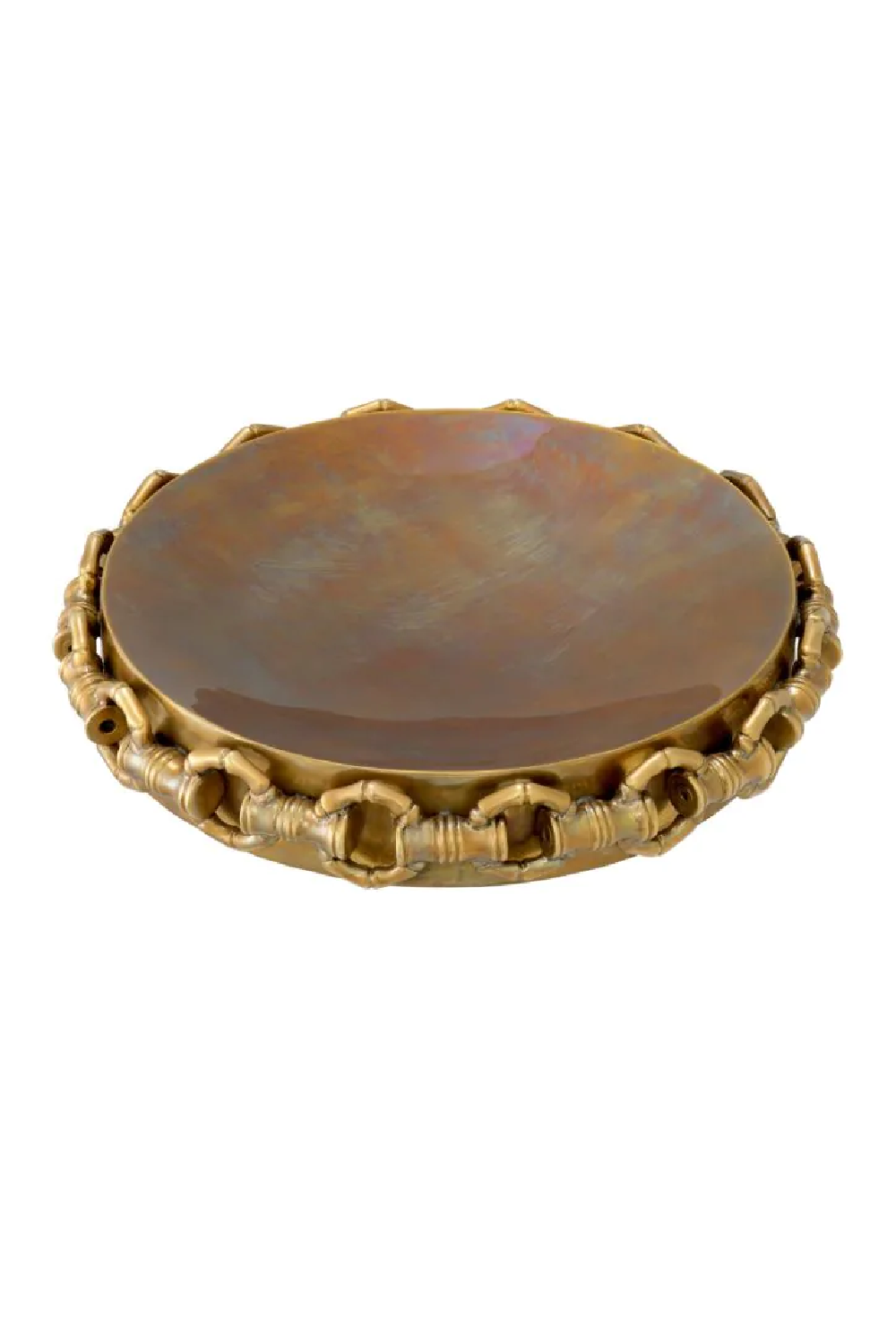 Vintage Brass Bowl | Eichholtz Clementine | Oroa.com