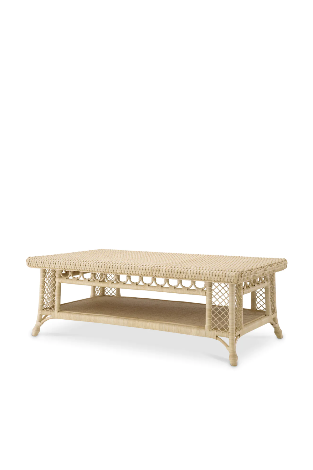 Rectangular Rattan Coffee Table | Eichholtz Saba | Oroatrade.com