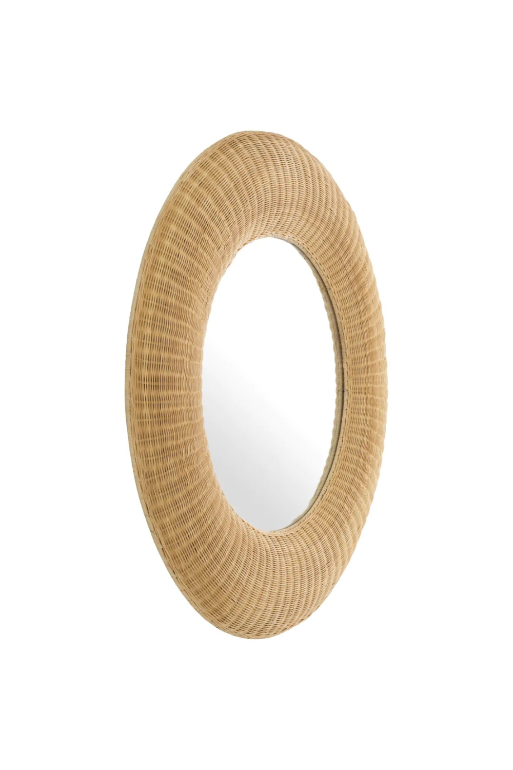 Handwoven Rattan Mirror | Eichholtz Idora | Oroa.com