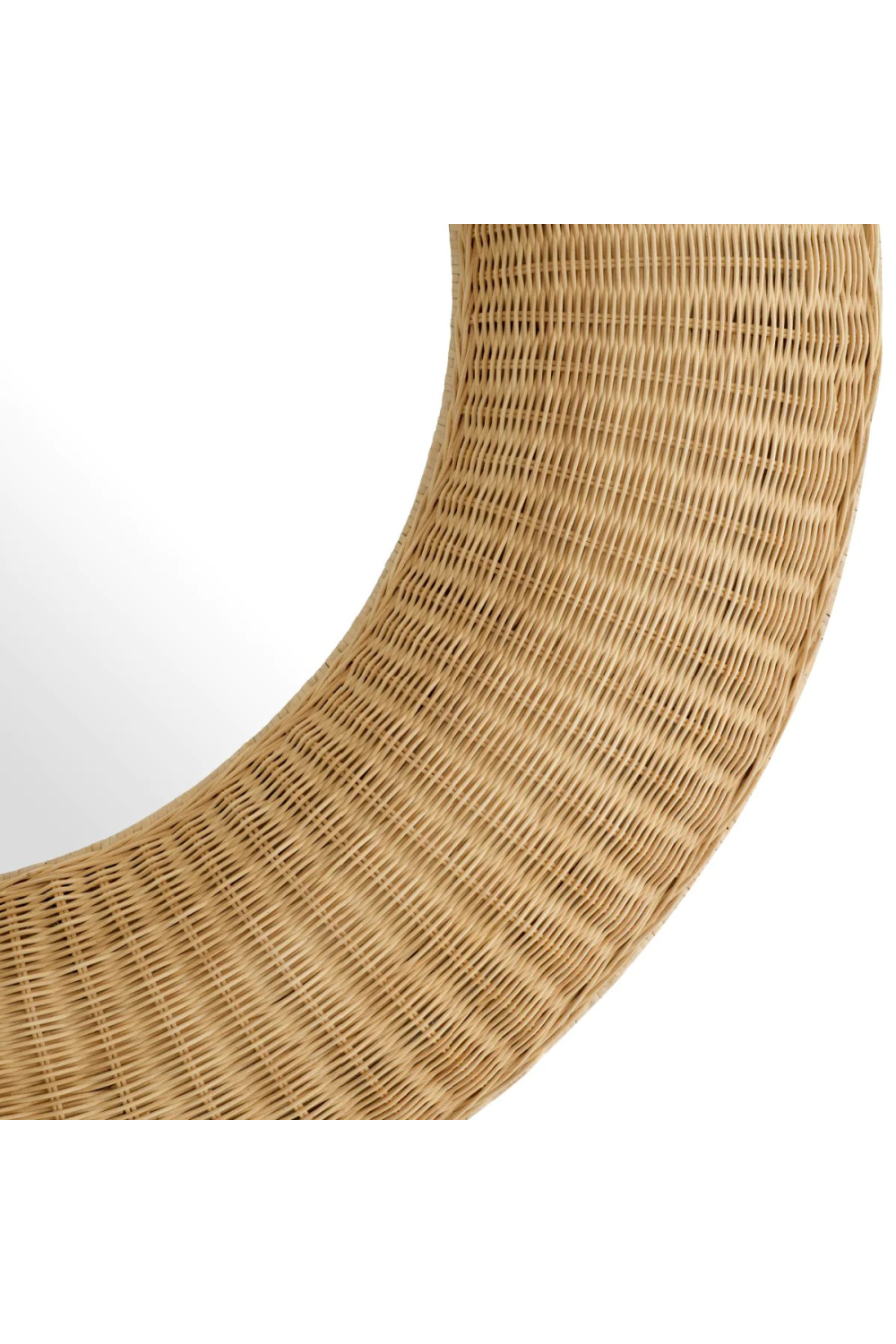 Handwoven Rattan Mirror | Eichholtz Idora | Oroa.com