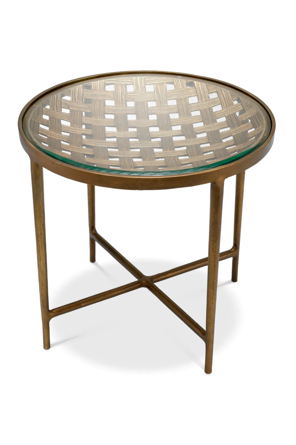 Woven Design Side Table | Eichholtz Sorrento | Oroa.com