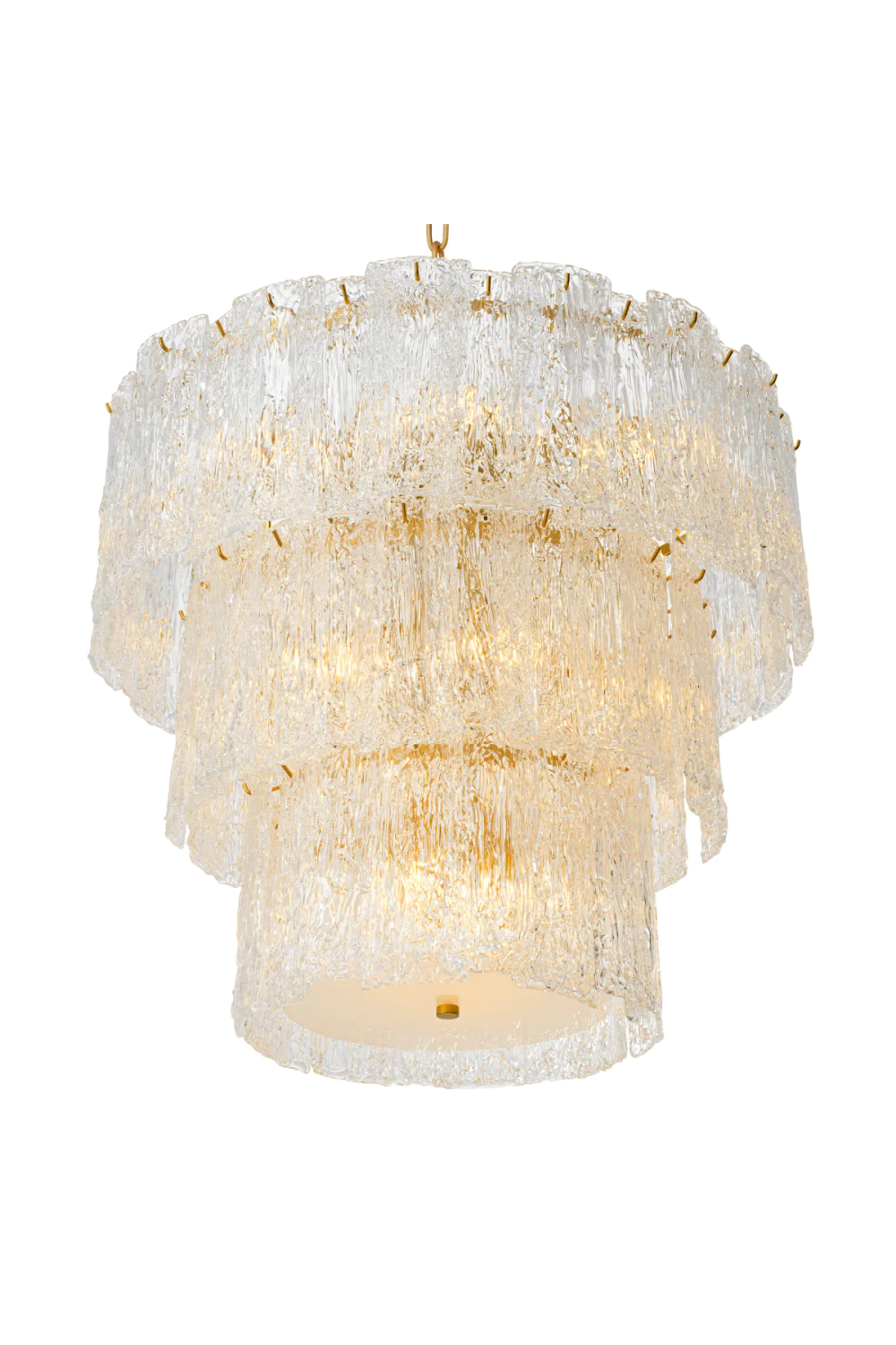 Glass Layered Chandelier | Eichholtz Almeria  | Oroatrade.com 