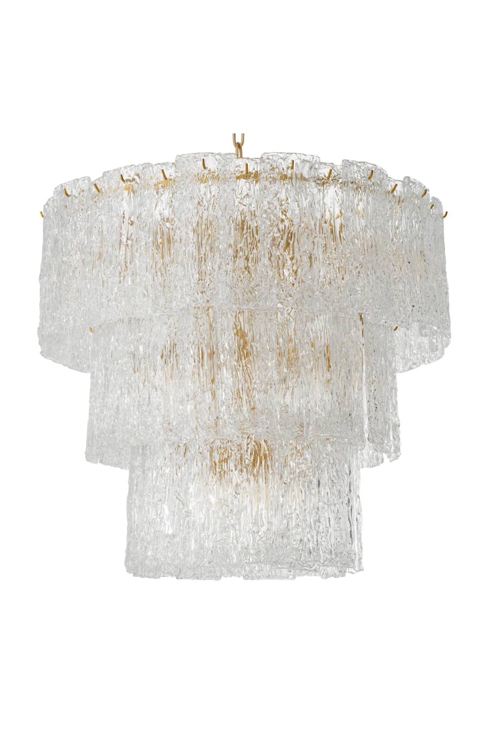 Glass Layered Chandelier | Eichholtz Almeria  | Oroatrade.com 