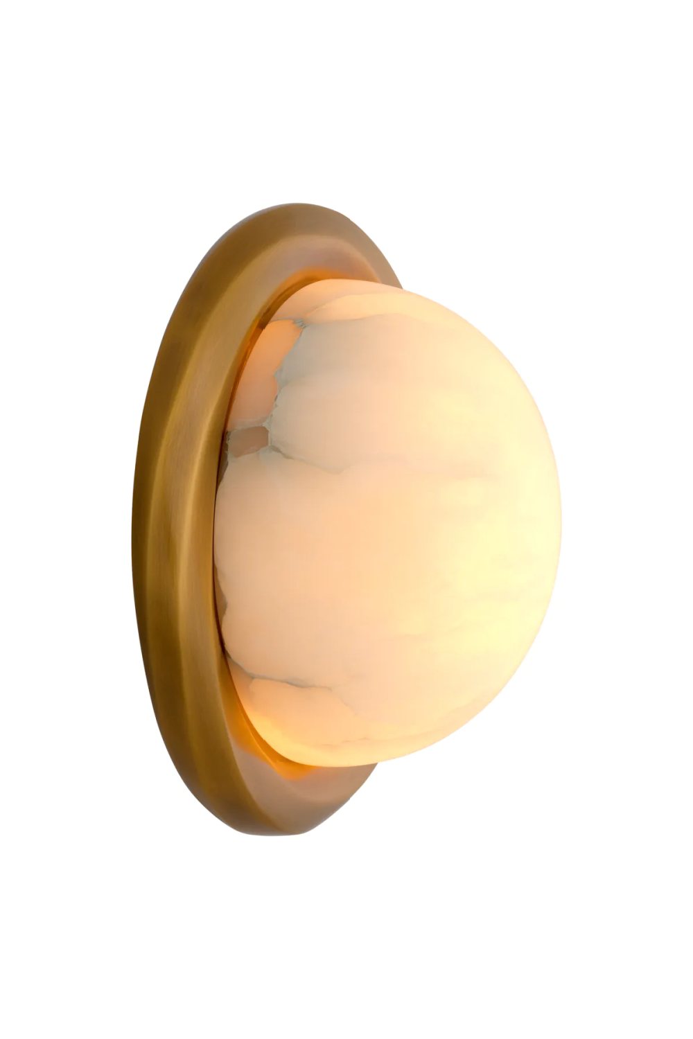 Round Alabaster Wall Lamp | Eichholtz Vigo | Oroatrade.com