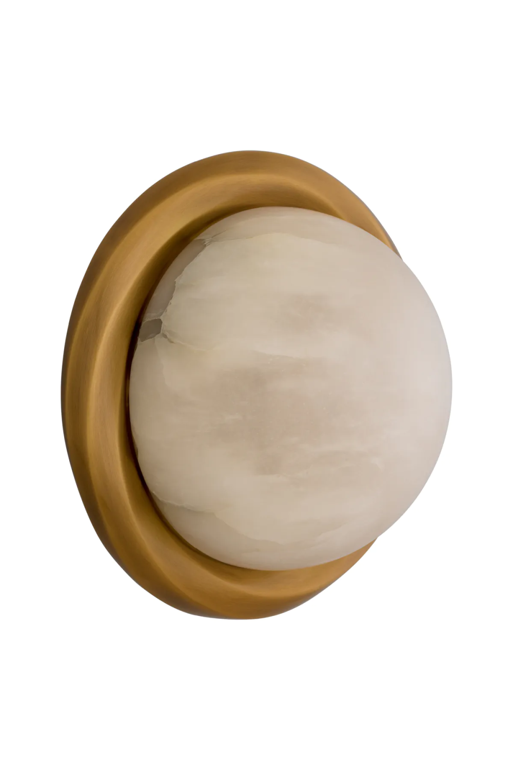 Round Alabaster Wall Lamp | Eichholtz Vigo | Oroatrade.com