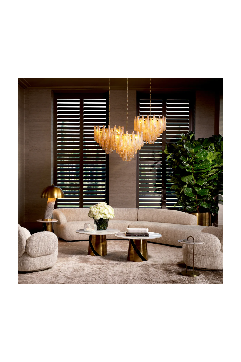 Champagne Glass Chandelier | Eichholtz Chaves | Oroa.com