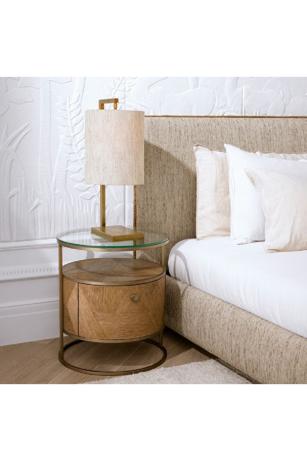 Vintage Brass Stem Table Lamp | Eichholtz Volturno | Oroa.com
