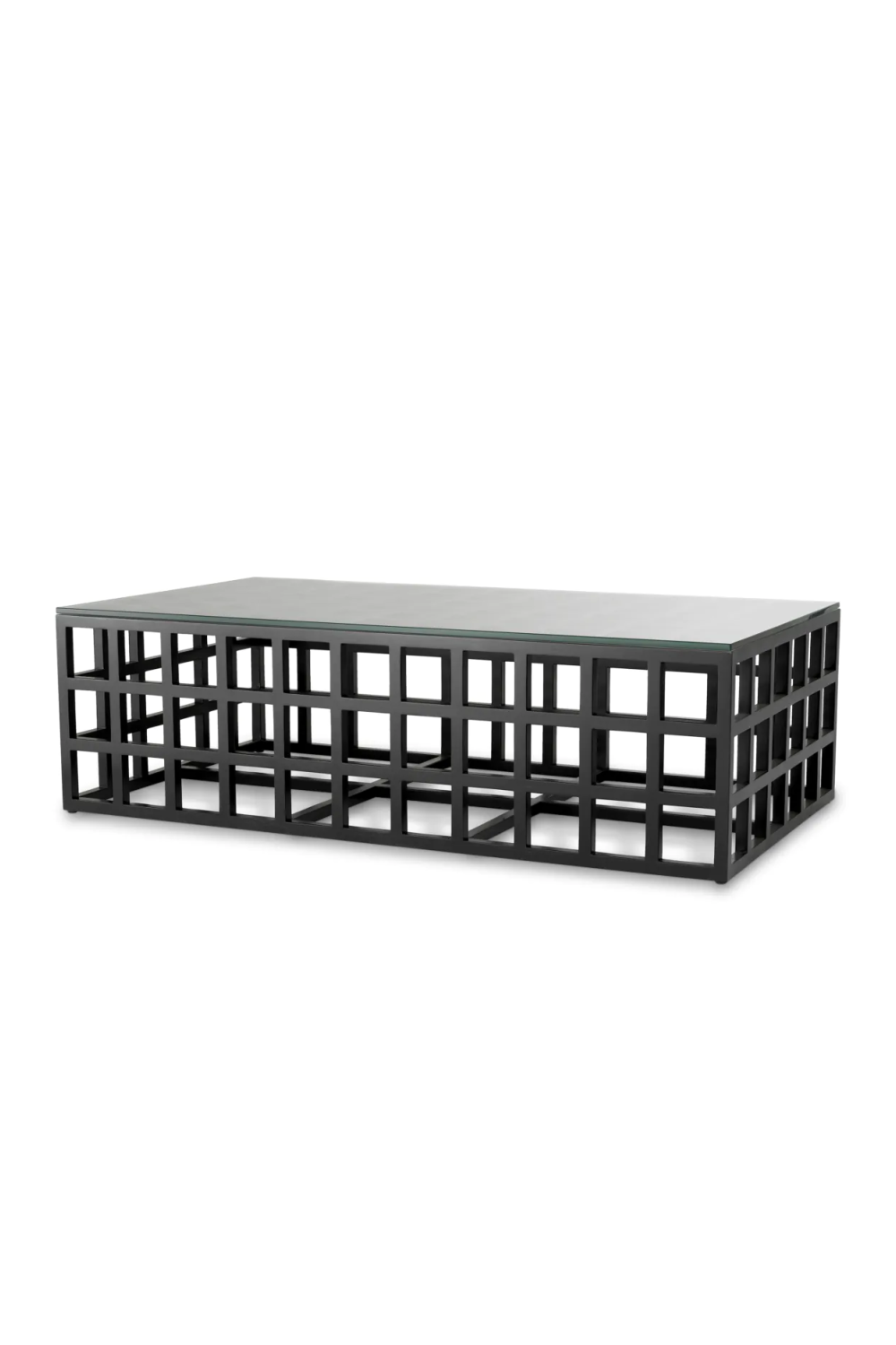 Black Framework Coffee Table | Eichholtz Cubico | Oroa.com