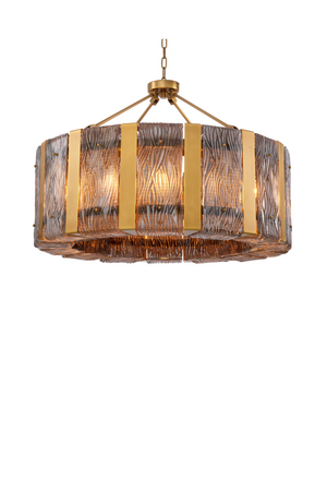 Textured Glass Panel Chandelier | Eichholtz Elysian | Oroa.com