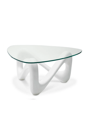 Off-White Sculptural Coffee Table | Eichholtz Aventura | Oroa.com
