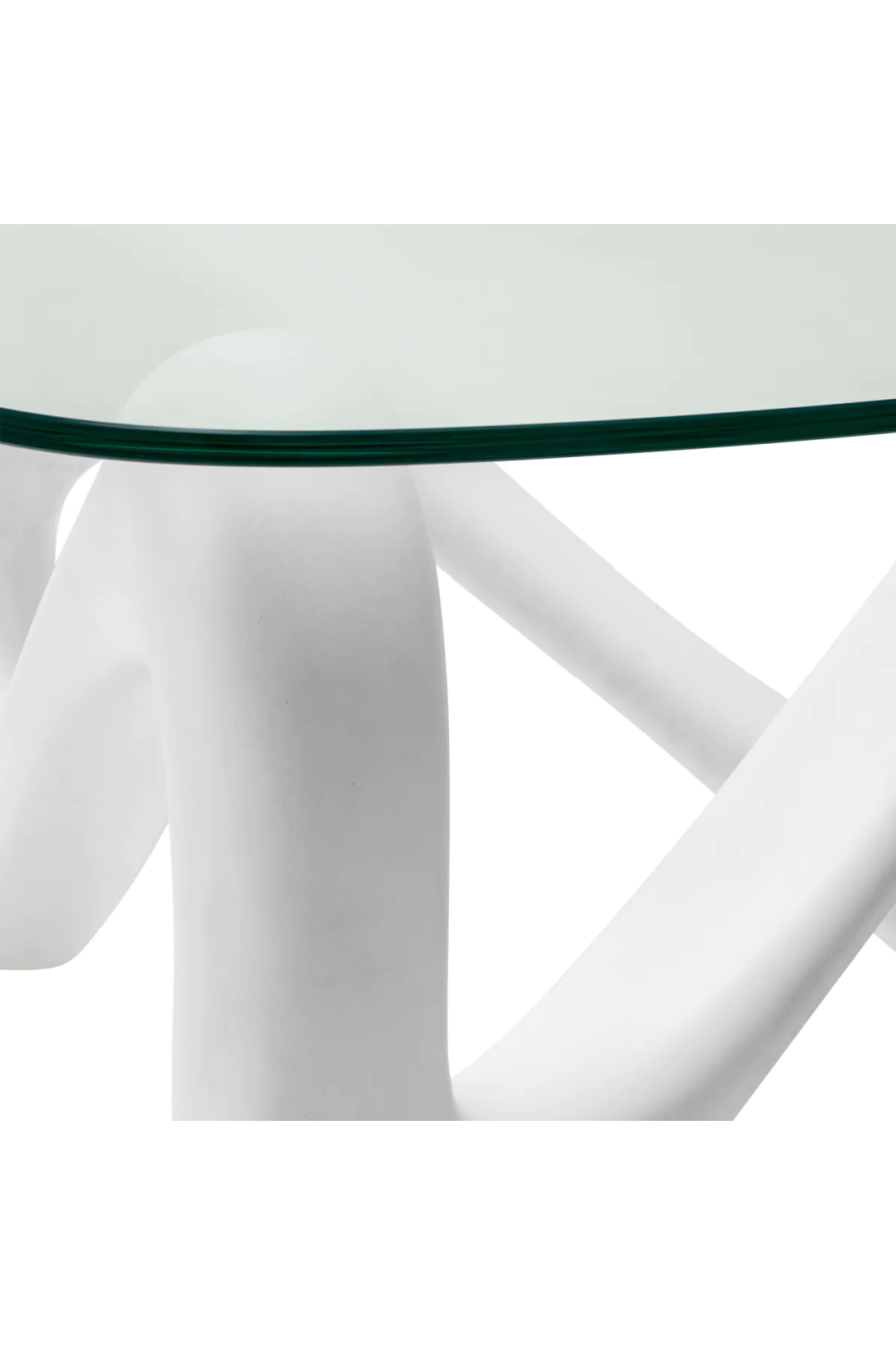 Off-White Sculptural Coffee Table | Eichholtz Aventura | Oroa.com