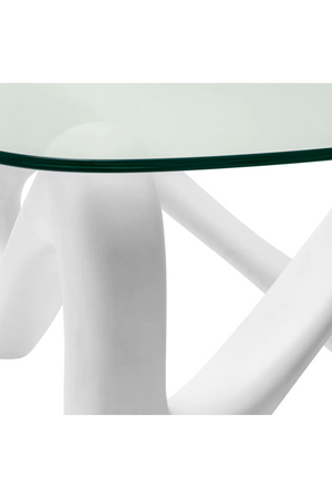 Off-White Sculptural Coffee Table | Eichholtz Aventura | Oroa.com