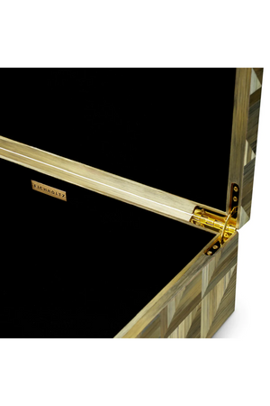 Brown Marquetry Box | Eichholtz Hilgard | Oroa.com