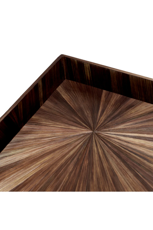 Brown Marquetry Desk Tray | Eichholtz Harvard | Oroa.com