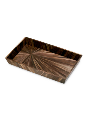 Brown Marquetry Desk Tray | Eichholtz Harvard | Oroa.com