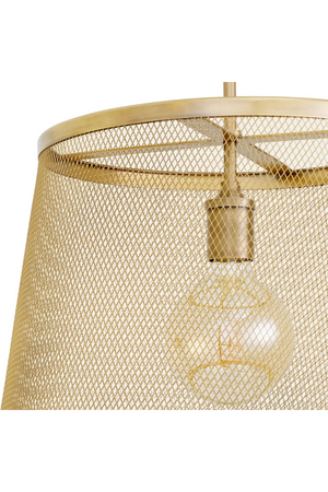 Vintage Brass Mesh Pendant Light | Eichholtz Colindale | Oroa.com