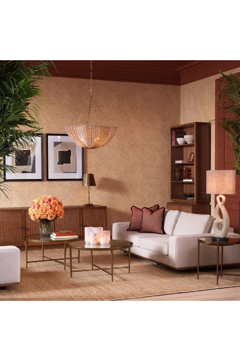 Gold Metal Shade Table Lamp | Eichholtz Seraphina | Oroa.com