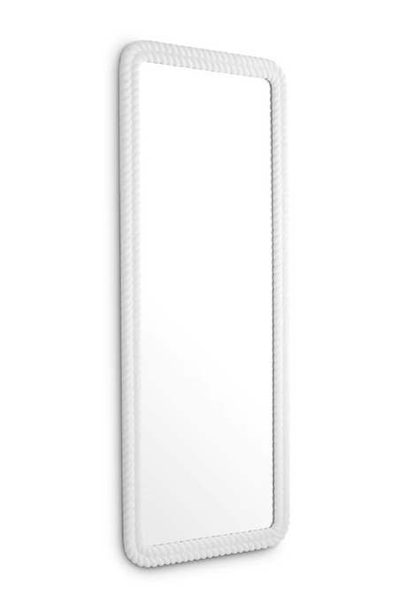 White Handcarved Mirror | Eichholtz Viviana | Oroa.com