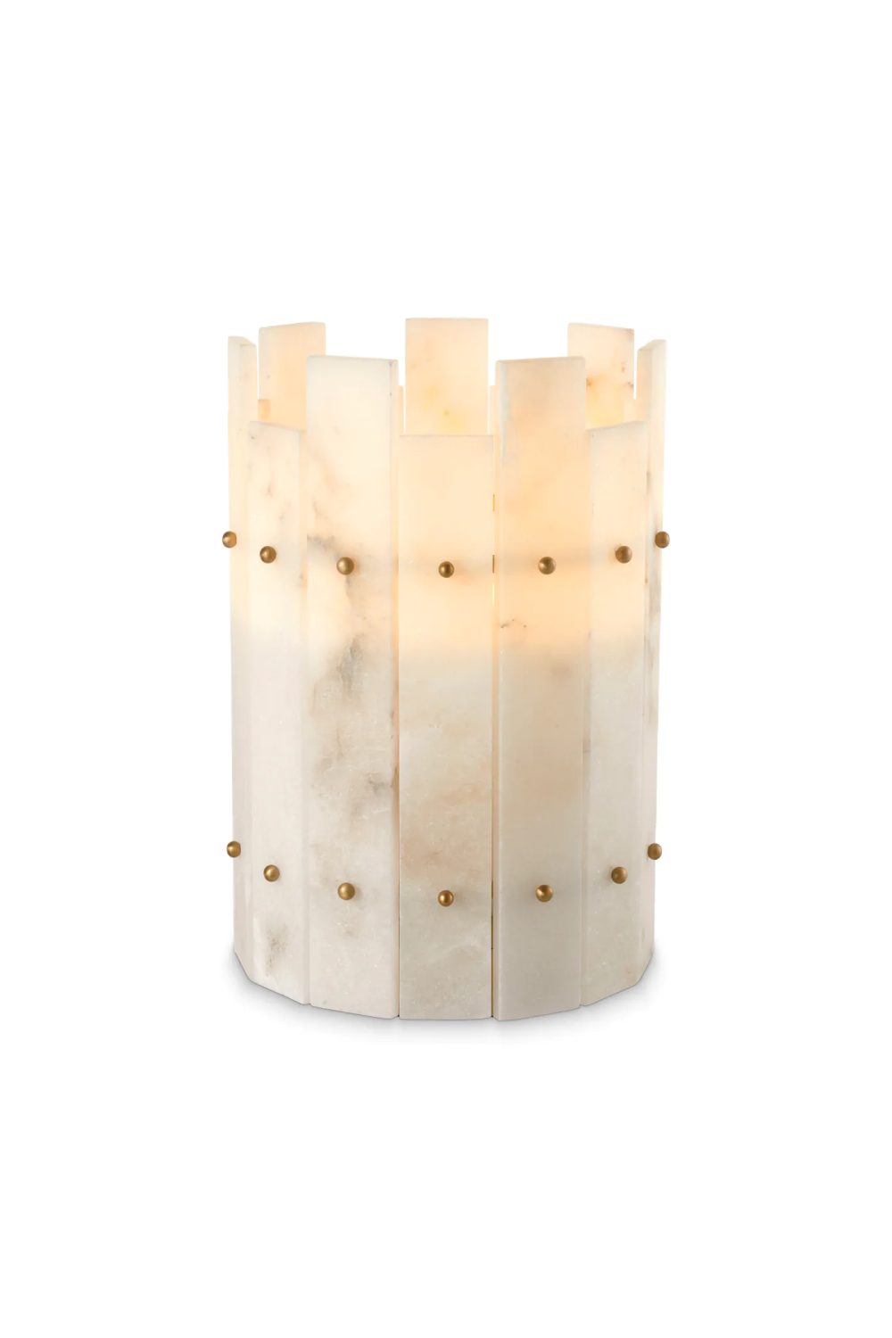 Alabaster Hurricane Candle Holder | Eichholtz Ruby | Oroa.Com