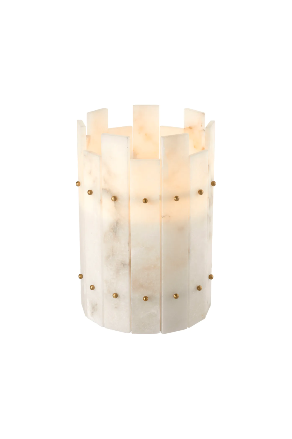 Alabaster Hurricane Candle Holder | Eichholtz Ruby | Oroa.Com