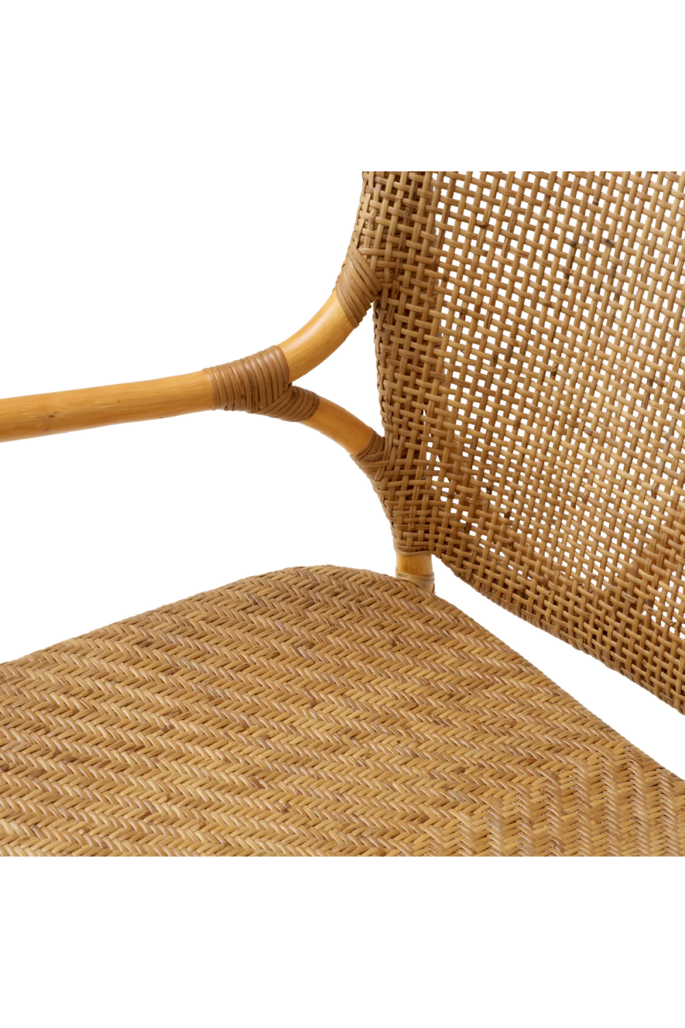High-Back Rattan Lounge Chair | Eichholtz Colony | Oroa.com
