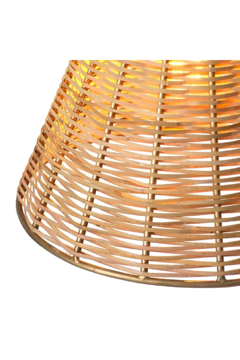 Conical Rattan Pendant Lamp | Eichholtz Kon Tiki | Oroa.com