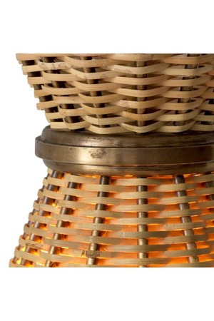 Conical Rattan Pendant Lamp | Eichholtz Kon Tiki | Oroa.com