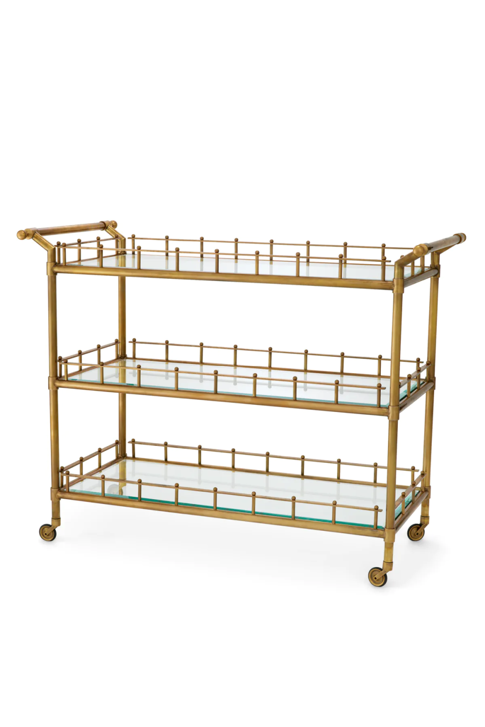 Vintage Brass Trolley | Eichholtz Scarlett | Oroa.com