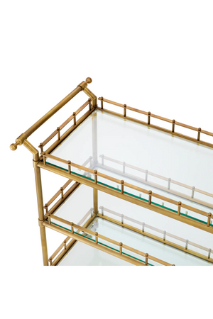 Vintage Brass Trolley | Eichholtz Scarlett | Oroa.com