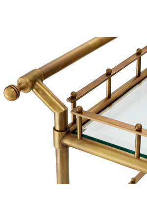 Vintage Brass Trolley | Eichholtz Scarlett | Oroa.com