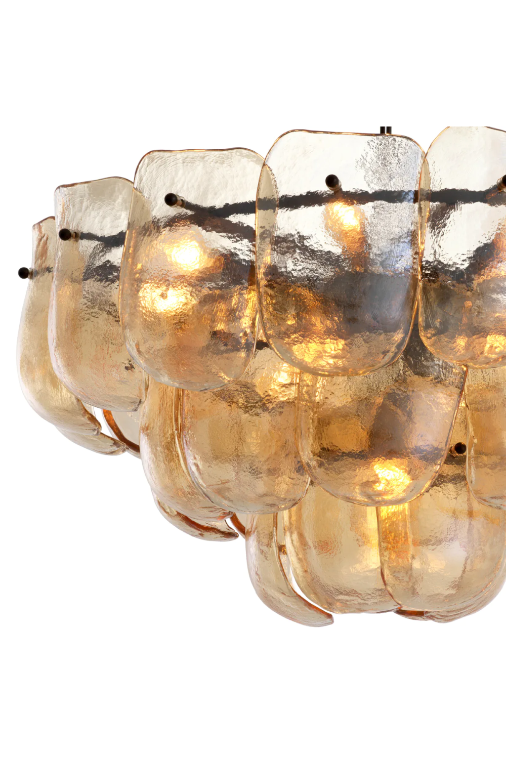 Glass Sheets Tiered Chandelier | Eichholtz Gustave | Oroa.com