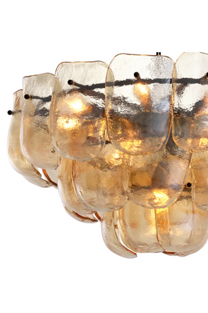 Glass Sheets Tiered Chandelier | Eichholtz Gustave | Oroa.com