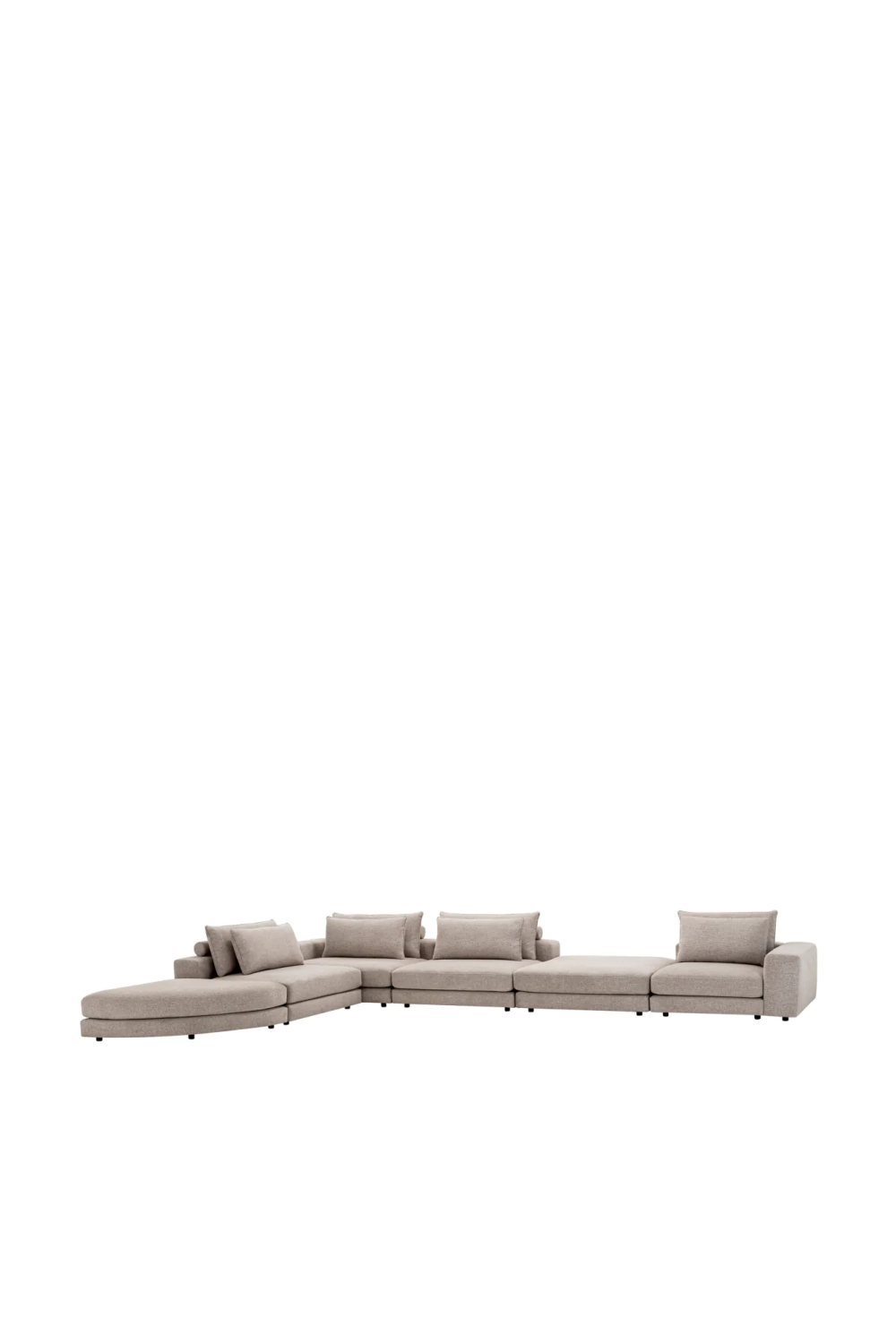 Greige Modular Sofa | Eichholtz Lounge Club | Oroatrade.com