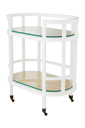 Natural Cane Oblong Trolley | Eichholtz Bahamas | Oroa.com